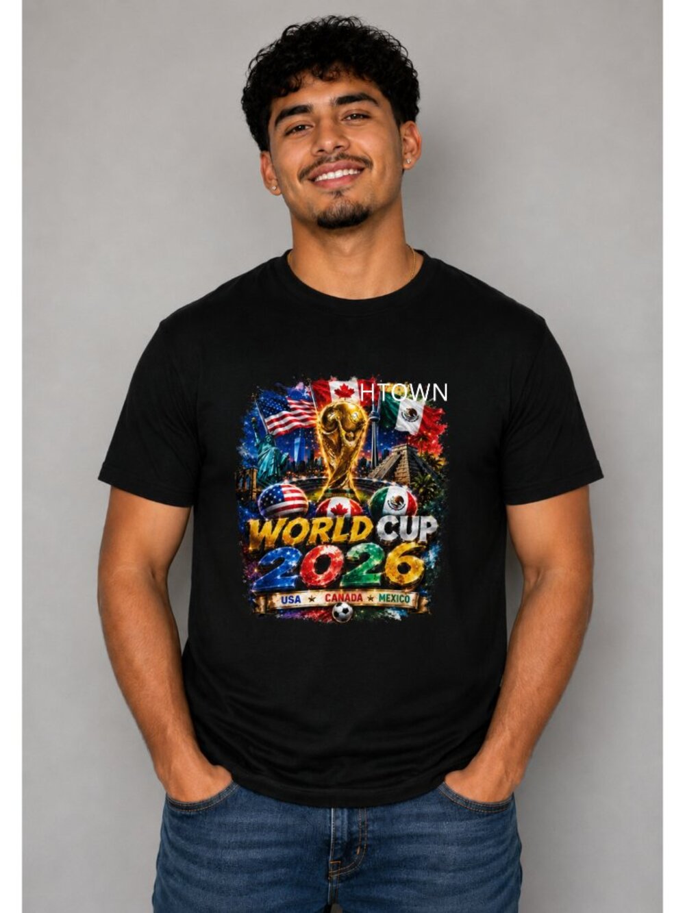 WORLDCUP 2026 Graphic Print T-Shirt